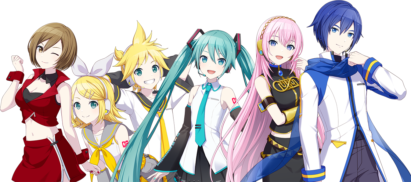 Personajes VIRTUAL SINGER